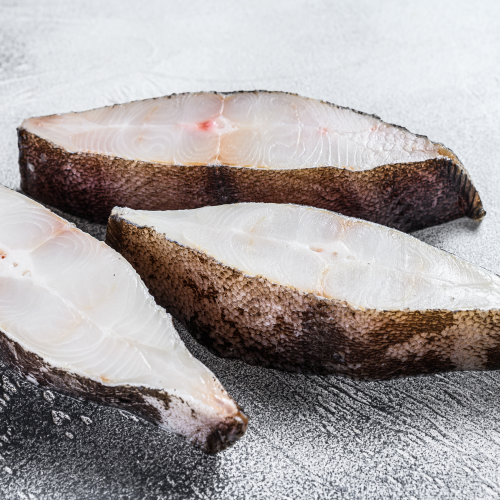 halibut stek mrożony, halibut mrożony, stek z halibuta, halibut filet mrożony, kup halibut mrożony, halibut cena, halibut sklep, halibut dostawa, ryby mrożone premium, halibut przepis, halibut na patelni, halibut grill