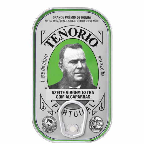 Tuńczyk PREMIUM w oliwie z oliwek z kaparami TENORIO