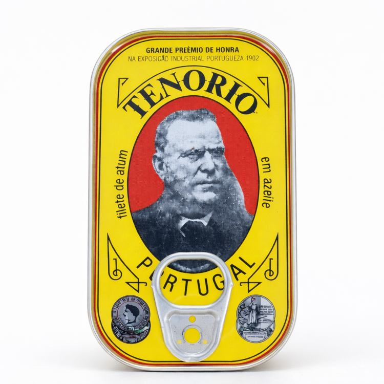 Płat tuńczyka PREMIUM w oliwie z oliwek TENORIO 120g