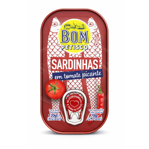 Sardynki w sosie pomidorowym pikantne