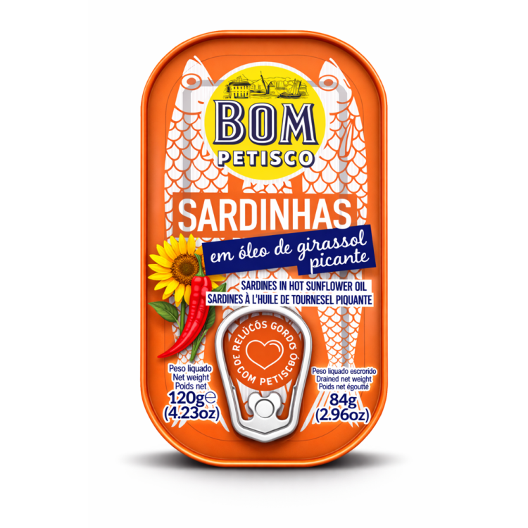 Sardynki pikantne w oleju słonecznikowym