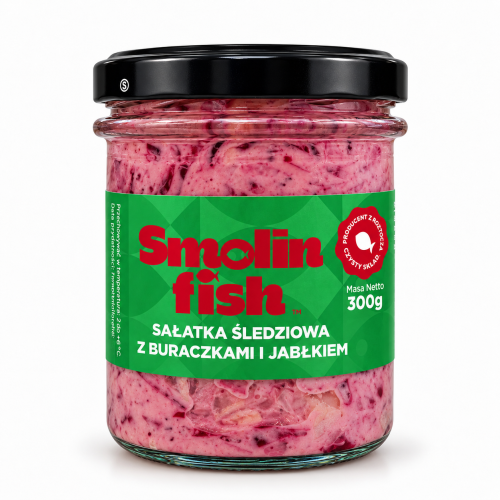 Słoik sałatki śledziowej z buraczkami.png