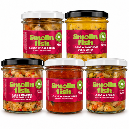 Pięć smaków łososia Smolin Fish.png