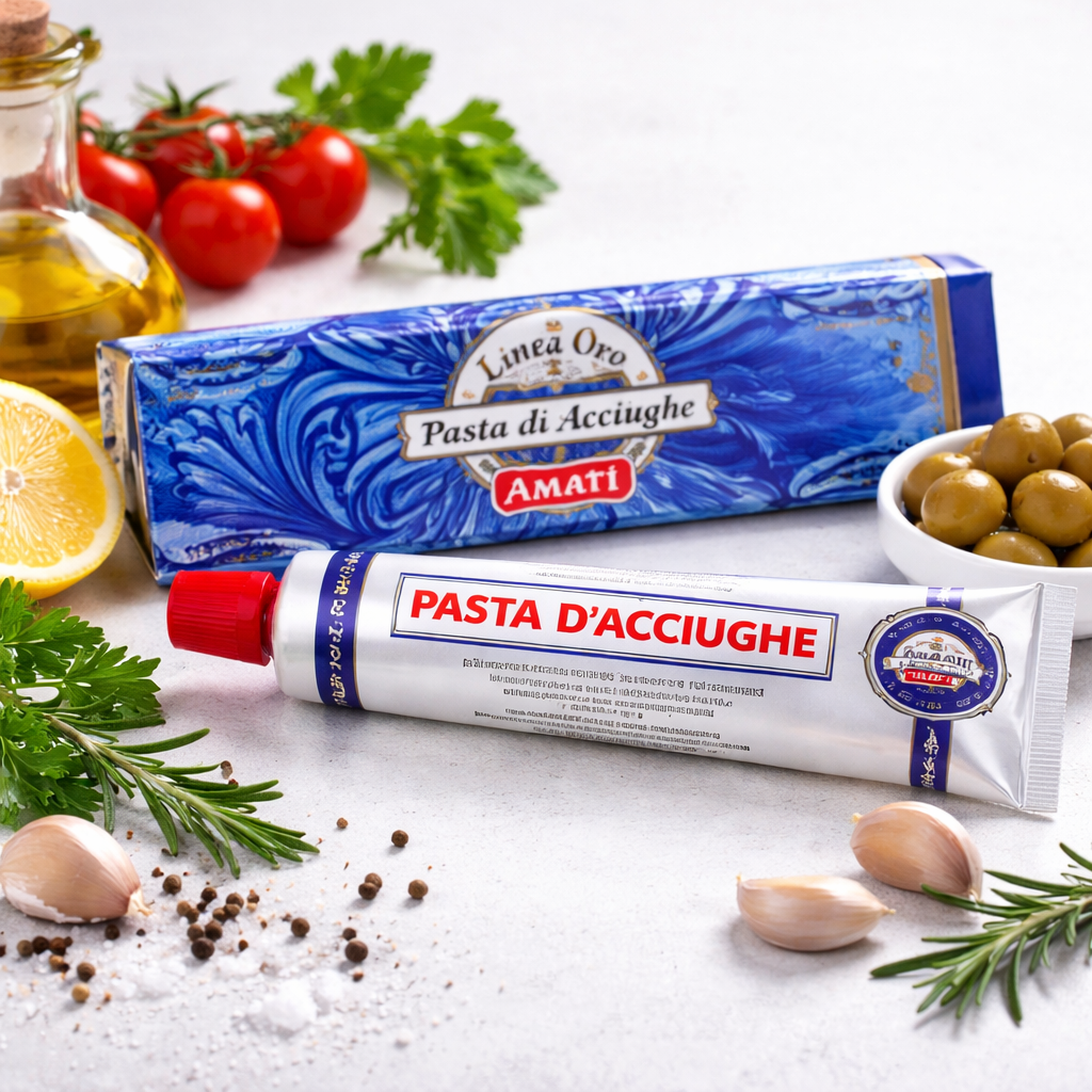 Pasta z anchois (sardele)