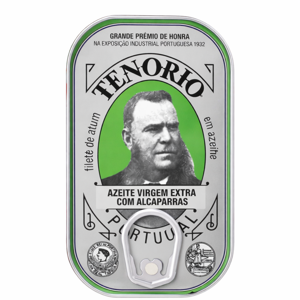 Tuńczyk PREMIUM w oliwie z oliwek z kaparami TENORIO